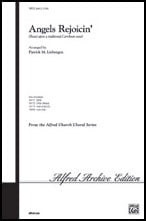 Angels Rejoicing Two-Part choral sheet music cover